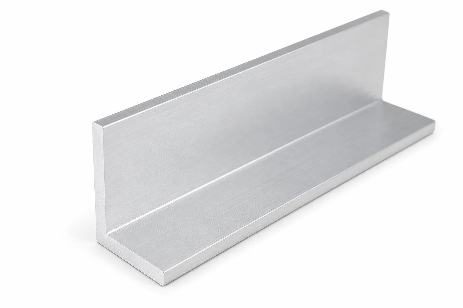 Aluminium L-angle extrusion profile with equal legs